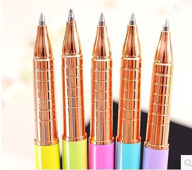 包邮晨光金属签字笔学习文具用品多功能电容笔两用中性笔黑色0.